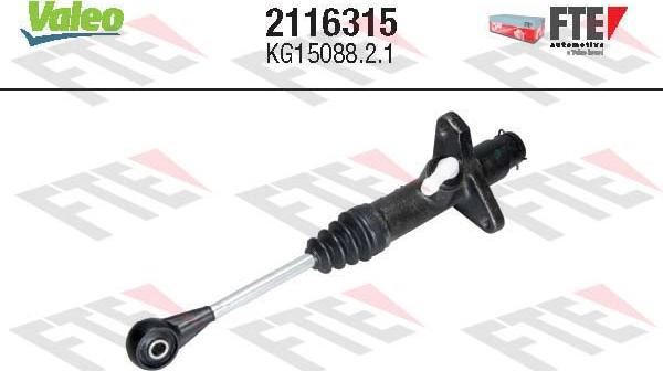 FTE 2116315 - Cylindre émetteur, embrayage droxauto.com