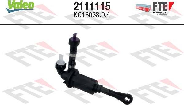 FTE 2111115 - Cylindre émetteur, embrayage droxauto.com