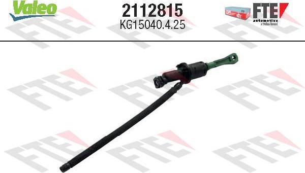 FTE 2112815 - Cylindre émetteur, embrayage droxauto.com