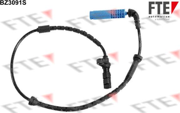FTE BZ3091S - Capteur, vitesse de roue droxauto.com
