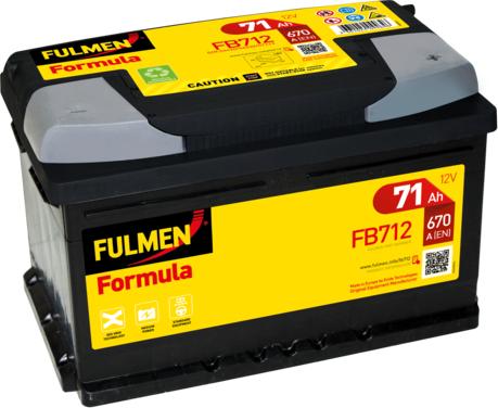 Fulmen FB712 - Batterie de démarrage droxauto.com