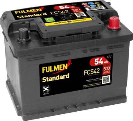 Fulmen FC542 - Batterie de démarrage droxauto.com