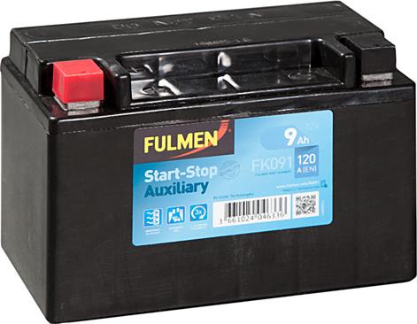 Fulmen FK091 - Batterie de démarrage droxauto.com