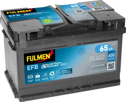 Fulmen FL652 - Batterie de démarrage droxauto.com
