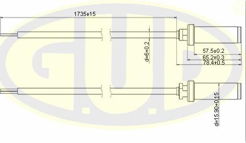 G.U.D. GABS01314 - Capteur, vitesse de roue droxauto.com