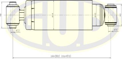 G.U.D. GSA553307 - Coupelle de suspension droxauto.com