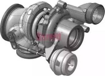 Garrett 824453-5001S - Turbocompresseur, suralimentation droxauto.com