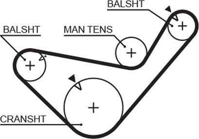 GATES 5456XS - Courroie de distribution droxauto.com