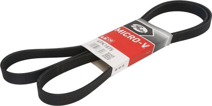 GATES 6PK1875 - Courroie trapézoïdale à nervures droxauto.com