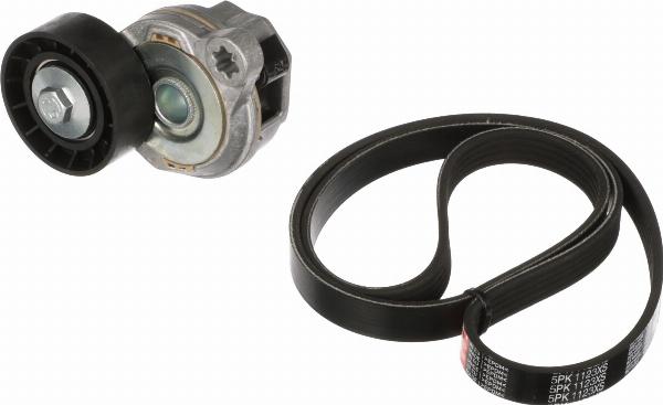 GATES K015PK1123XS - Jeu de courroies trapézoïdales à nervures droxauto.com