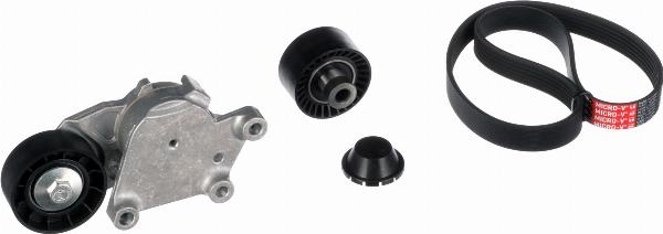 GATES K016PK803 - Jeu de courroies trapézoïdales à nervures droxauto.com