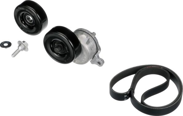 GATES K016PK2110XS - Jeu de courroies trapézoïdales à nervures droxauto.com