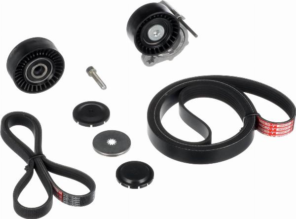 GATES K026PK1835XS - Jeu de courroies trapézoïdales à nervures droxauto.com