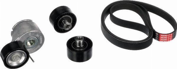 GATES K026PK1353 - Jeu de courroies trapézoïdales à nervures droxauto.com