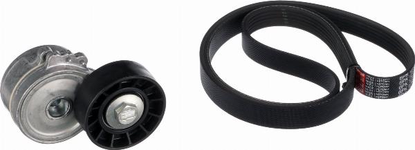 GATES K026PK1218 - Jeu de courroies trapézoïdales à nervures droxauto.com