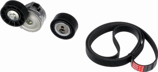 GATES K026PK1750 - Jeu de courroies trapézoïdales à nervures droxauto.com