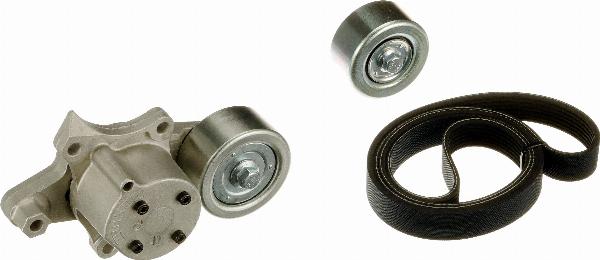 GATES K027PK2053 - Jeu de courroies trapézoïdales à nervures droxauto.com