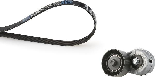 GATES K136PK1043 - Jeu de courroies trapézoïdales à nervures droxauto.com