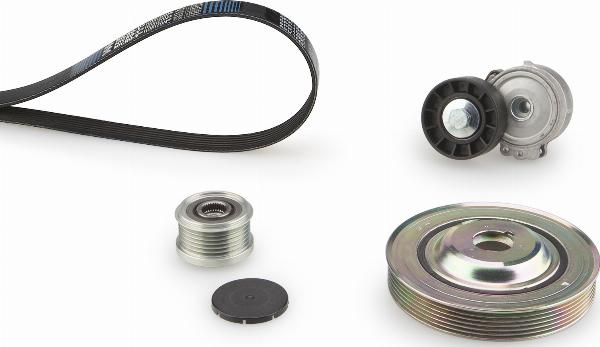 GATES K136PK1218 - Jeu de courroies trapézoïdales à nervures droxauto.com