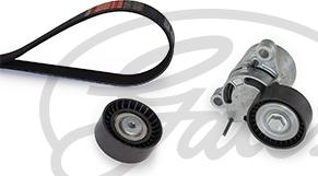 GATES K296PK1660 - Jeu de courroies trapézoïdales à nervures droxauto.com