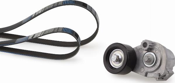 GATES K266PK1555 - Jeu de courroies trapézoïdales à nervures droxauto.com