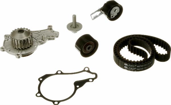 GATES KP15657XS - Pompe à eau + kit de courroie de distribution droxauto.com