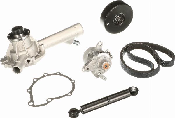 GATES KP16PK2153 - Pompe à eau+Jeu de courroie trapézoïdale à nervures droxauto.com