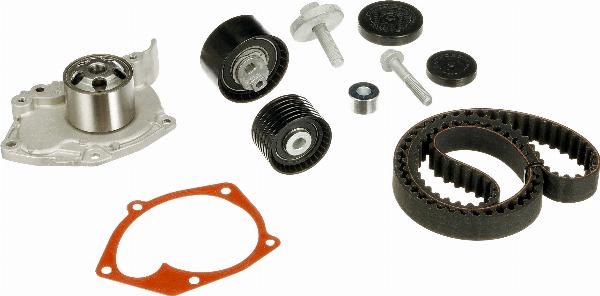 GATES KP35550XS - Pompe à eau + kit de courroie de distribution droxauto.com