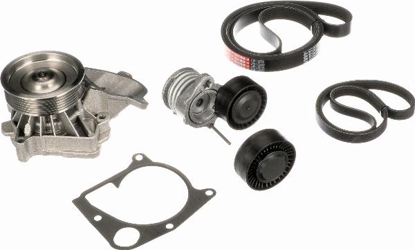 GATES KP26PK1835XS - Pompe à eau+Jeu de courroie trapézoïdale à nervures droxauto.com