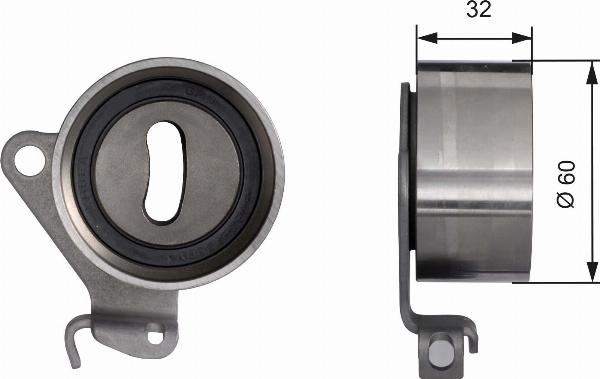 GATES T41048 - Tendeur de courroie, courroie de distribution droxauto.com