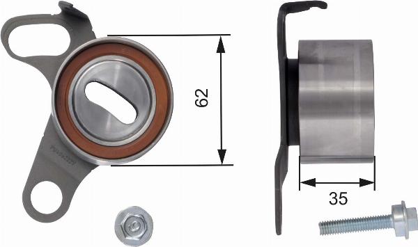 GATES T41181 - Tendeur de courroie, courroie de distribution droxauto.com