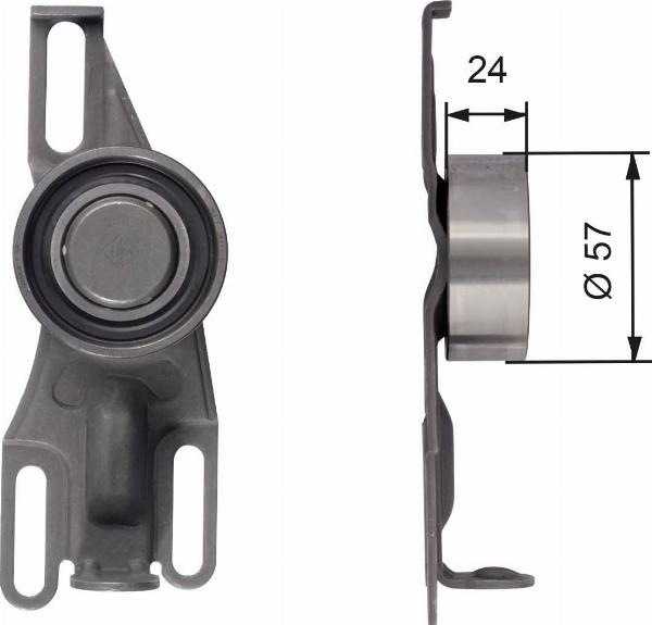 GATES T41132 - Tendeur de courroie, courroie de distribution droxauto.com