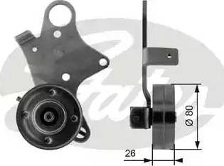 GATES T38475 - Tendeur de courroie, courroie trapézoïdale à nervures droxauto.com