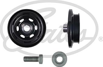 GATES TVD1089A - Poulie, vilebrequin droxauto.com