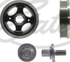GATES TVD1158A - Poulie, vilebrequin droxauto.com
