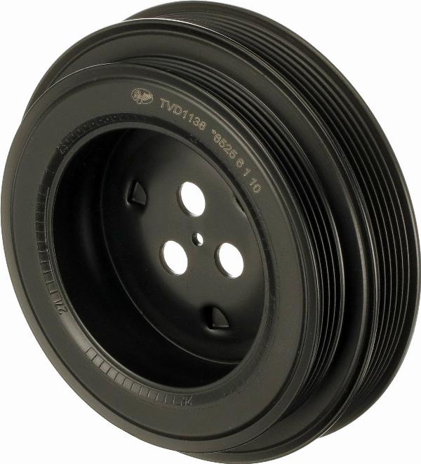 GATES TVD1138 - Poulie, vilebrequin droxauto.com