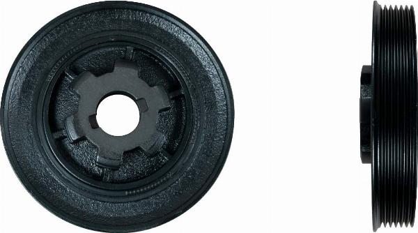 GATES TVD1177 - Poulie, vilebrequin droxauto.com