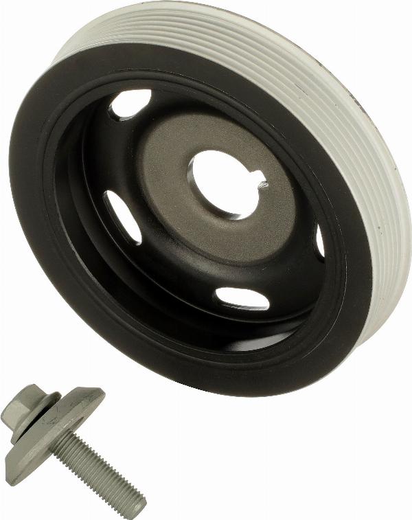 GATES TVD1291A - Poulie, vilebrequin droxauto.com