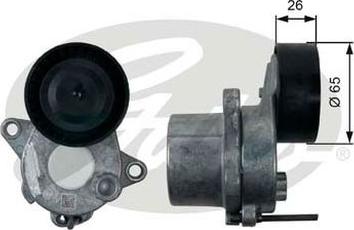 GATES 39196 - Tendeur de courroie, courroie trapézoïdale à nervures droxauto.com