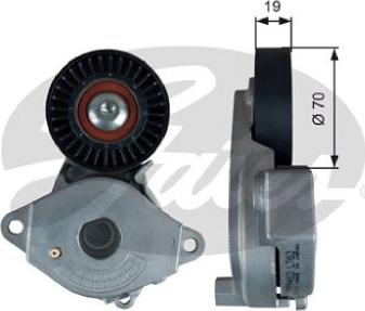 GATES 39355 - Tendeur de courroie, courroie trapézoïdale à nervures droxauto.com