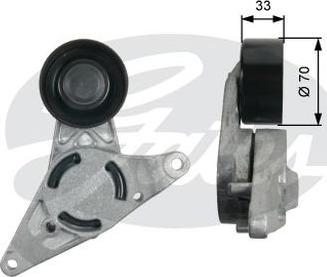 GATES 39250 - Tendeur de courroie, courroie trapézoïdale à nervures droxauto.com