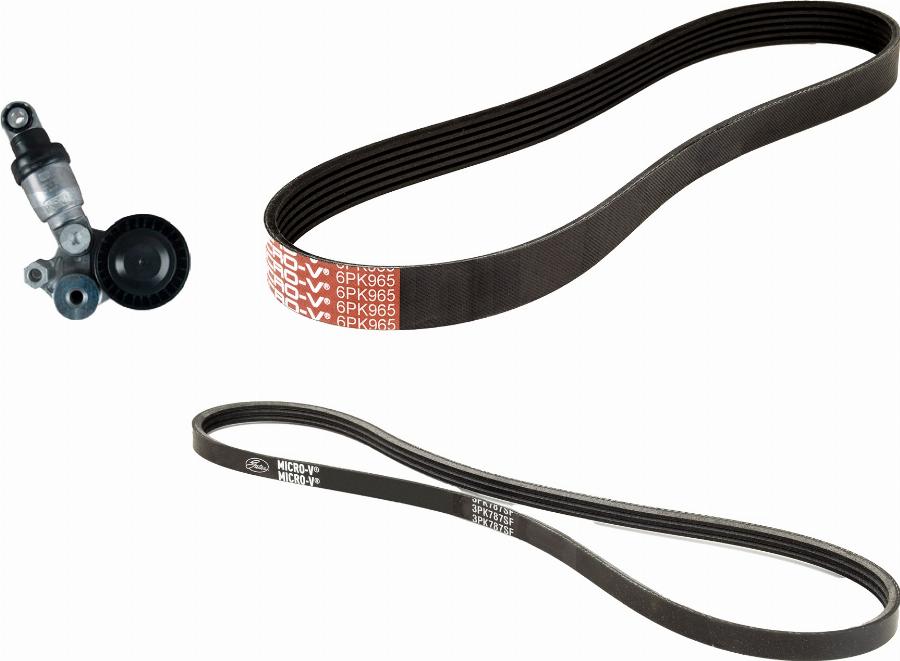 GATES AK016PK965 - Jeu de courroies trapézoïdales à nervures droxauto.com