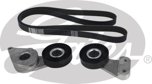 GATES K036PK1583 - Jeu de courroies trapézoïdales à nervures droxauto.com
