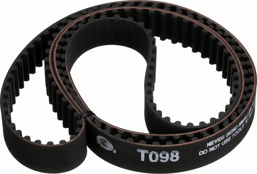 GATES T098 - Courroie de distribution droxauto.com