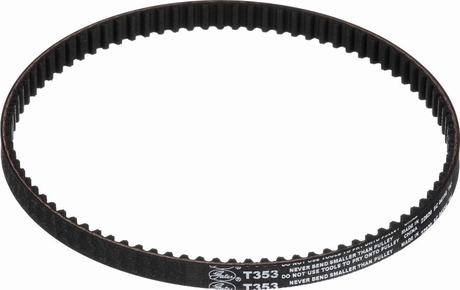 GATES T353 - Courroie de distribution droxauto.com