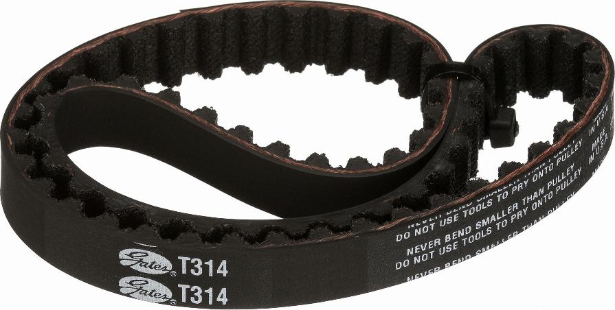 GATES T314 - Courroie de distribution droxauto.com