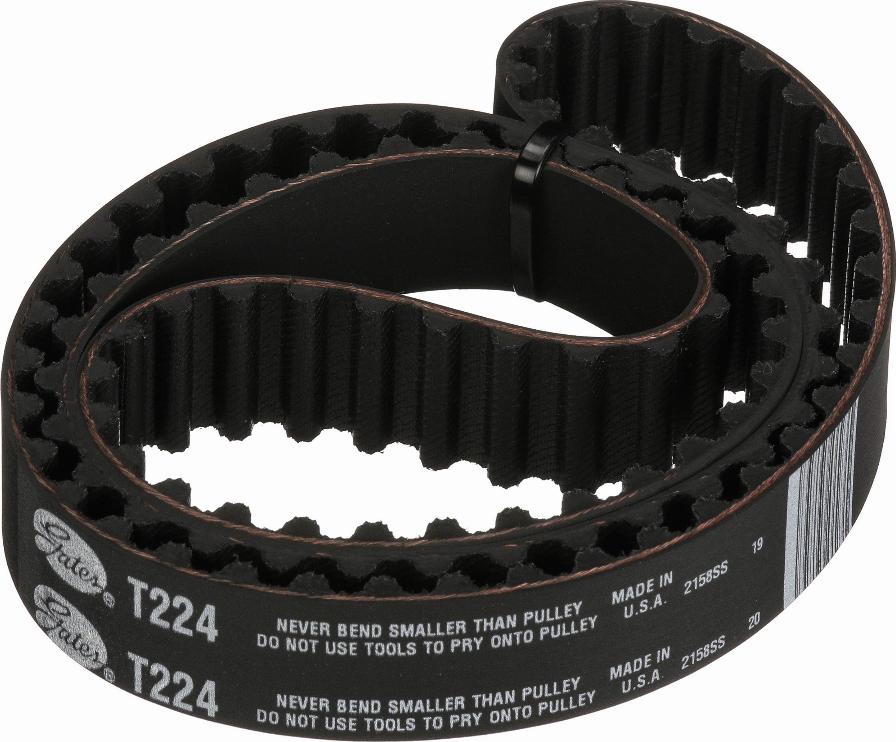 GATES T224 - Courroie de distribution droxauto.com