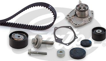 GATES TCKWP1565A - Pompe à eau + kit de courroie de distribution droxauto.com