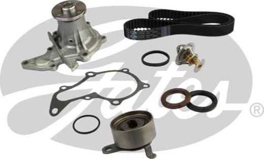 GATES TCKWP236 - Pompe à eau + kit de courroie de distribution droxauto.com