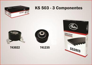 GATES KS503 - Kit de distribution droxauto.com